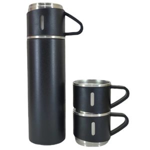 فلاسک مدل کادویی VACUUM FLASK SET گنجایش 0.5 لیتر (نمای کلی)