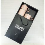 فلاسک مدل کادویی VACUUM FLASK SET گنجایش 0.5 لیتر (در بسته بندی)