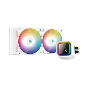 سیستم خنک کننده آبی دیپ کول مدل LS520 SE WH (نمای رو به رو)