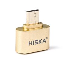 مبدل OTG MicroUSB به USB هیسکا مدل OT-02 (نمای کلی)