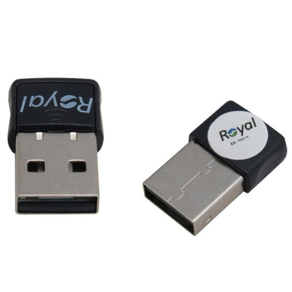 کارت شبکه USB بی سیم رویال مدل RW-128 (نماهای مختلف)