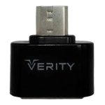 مبدل OTG به MicroUSB وریتی مدل A302 (نمای رو به رو)