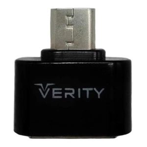 مبدل OTG به MicroUSB وریتی مدل A302 (نمای رو به رو)