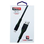 کابل تبدیل USB به لایتنینگ وکو مدل WE-12 (در بسته بندی)