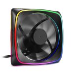 فن کیس شارکوون مدل RGB SHARK LIGHTS (نمای روشن)