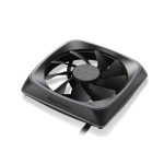 فن کیس شارکوون مدل RGB SHARK LIGHTS (نمای خاموش)