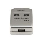 هاب سوئیچ اتوماتیک 2 پورت پرینتر وی نت مدل USB Auto Sharing (نمای رو به رو)