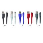 کابل تبدیل USB به MicroUSB بیاند مدل BUM-301 (رنگبندی)