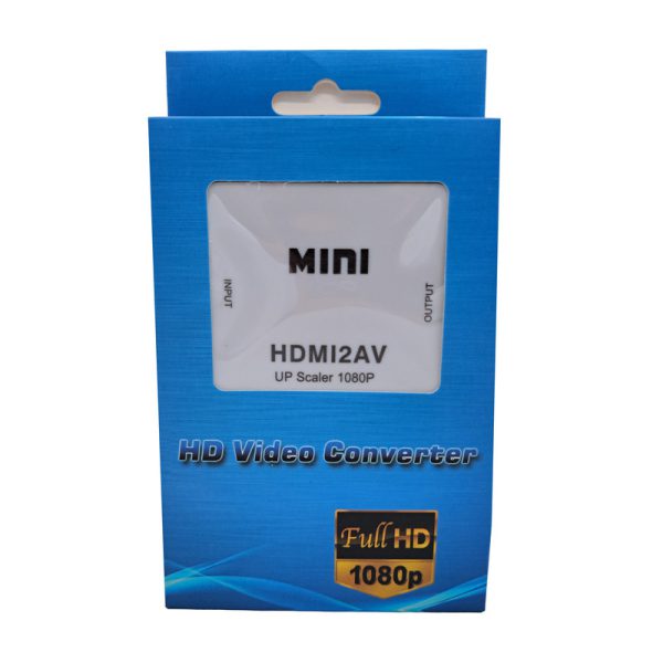 مبدل HDMI به AV مدل MINI (در بسته بندی)