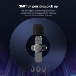 میکروفون یقه ای بی سیم مدل K9 Dual Type-C بسته 2 عددی (توضیحات)