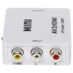 مبدل AV به HDMI مدل MINI (نمای بغل)