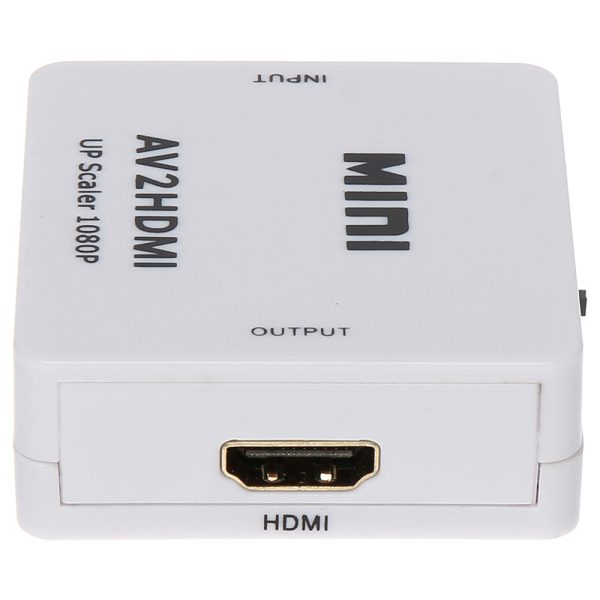 مبدل AV به HDMI مدل MINI (نمای بغل)
