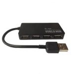 هاب 4 پورت USB 2.0 کد 1 (نمای رو به رو)