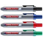 ماژیک وایت برد ادینگ مدل retract 12/4 بسته 4 عددی (تنوع رنگ ها)