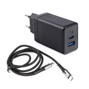 شارژر دیواری 65 وات هیسکا مدل H-126 GaN (نمای کلی)