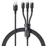 کابل تبدیل USB به MicroUSB / لایتنینگ / USB-C مک دودو مدل CA-0930 طول 1.2 متر