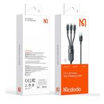 کابل تبدیل USB به microUSB / لایتنینگ / USB-C مک دودو مدل CA-0930