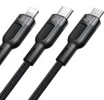 کابل تبدیل USB به microUSB / لایتنینگ / USB-C مک دودو مدل CA-0930
