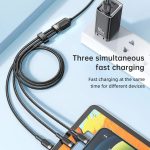 کابل تبدیل USB به microUSB / لایتنینگ / USB-C مک دودو مدل CA-0930
