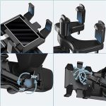 پایه نگهدارنده گوشی موبایل مدل Car Mirror Phone Holder (نماهای مختلف)