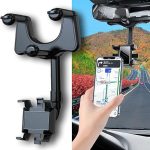 پایه نگهدارنده گوشی موبایل مدل Car Mirror Phone Holder (نمای کلی)