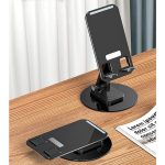 پایه نگهدارنده گوشی موبایل مدل Folding Lifting Bracket (نمای باز و بسته)