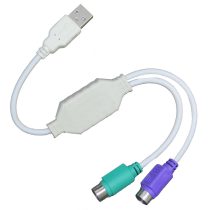کابل تبدیل PS2 به USB طول 30 سانتی متر (نمای کلی)