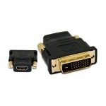 مبدل DVI به HDMI (نمای پشت و جلو)