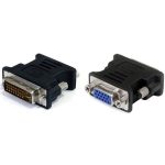 مبدل DVI به VGA (نمای پشت و جلو)