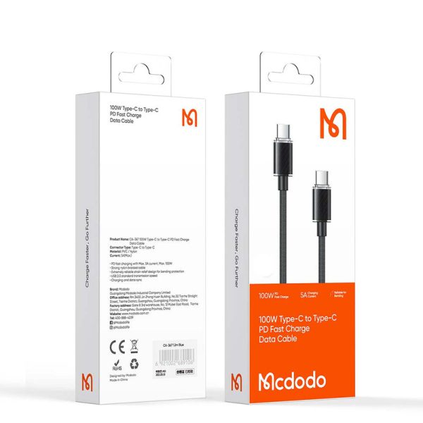 کابل USB-C مک دودو مدل CA-3673 (در بسته بندی)