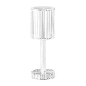 چراغ رومیزی کریستالی مدل Diamond Table Lamp (نمای رو به رو)