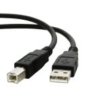 کابل پرینتر پی نت مدل USB AM/BM طول 1.5 متر (نمای نزدیک)
