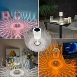چراغ رومیزی کریستالی مدل Diamond Table Lamp