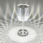 چراغ رومیزی کریستالی مدل Diamond Table Lamp