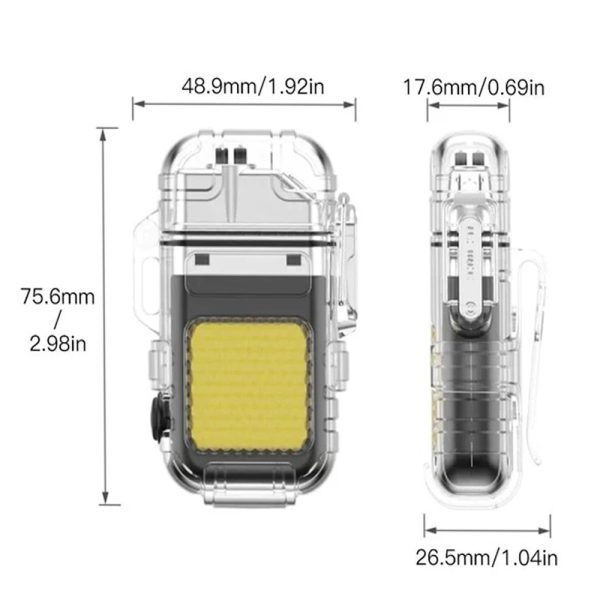 چراغ قوه کمپی فندک دار Flashlight