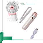 پنکه شارژی ایتوک مدل Polar Life به همراه دستگاه بخور