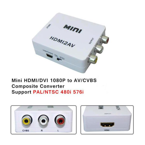 مبدل AV به HDMI دی تک