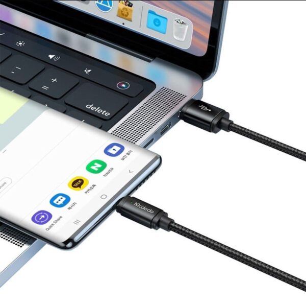 کابل تبدیل USB-C به لایتنینگ مک دودو مدل CA-285 طول 1.8 متر