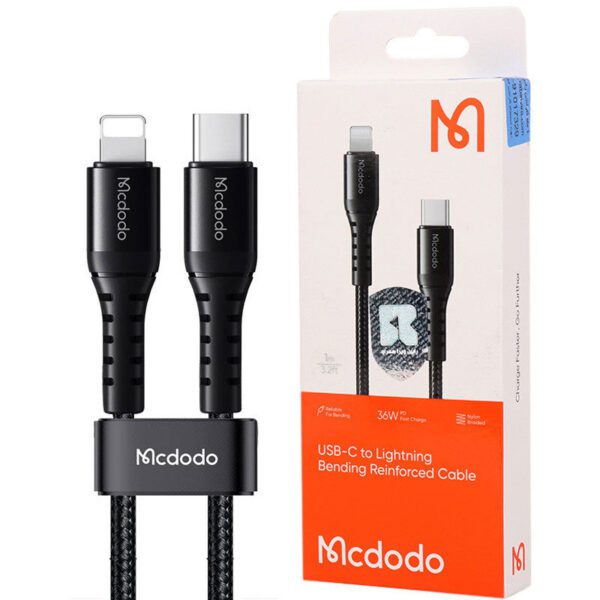 کابل تبدیل USB-C به لایتنینگ مک دودو مدل CA-563 طول 1 متر