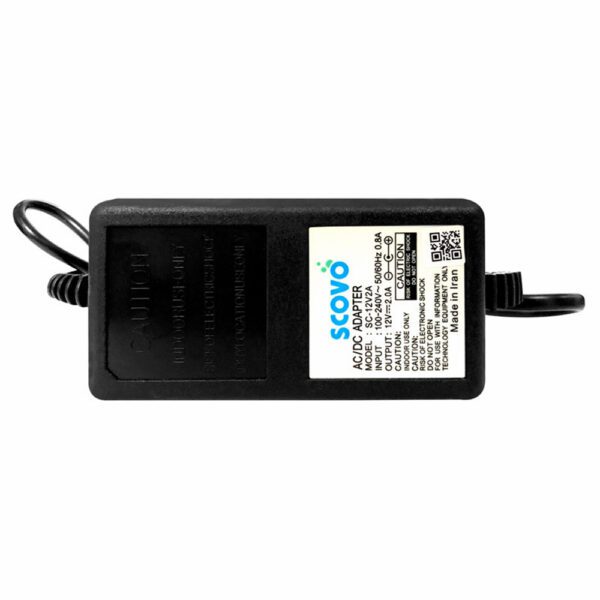 آداپتور دوربین مدار بسته اسکوو مدل SC-12V 2A