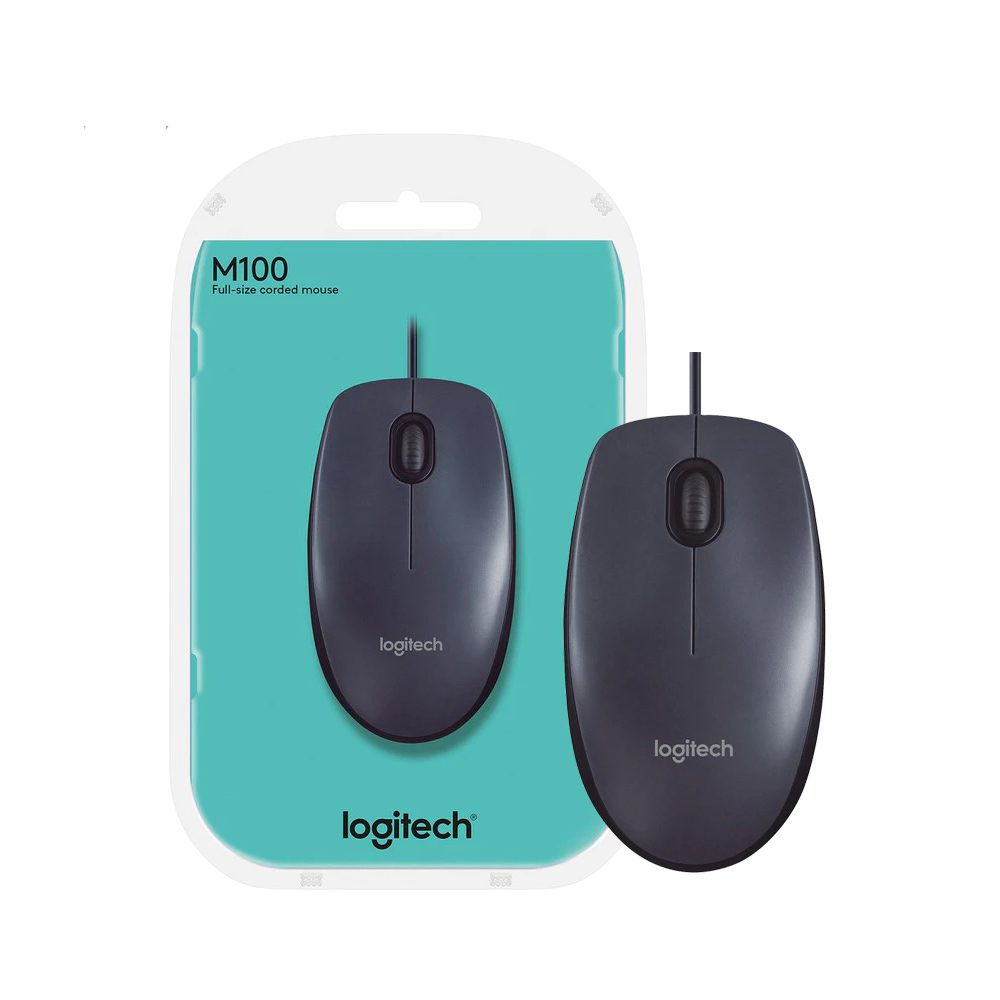 ماوس باسیم لاجیتک مدل M100 ایتوک