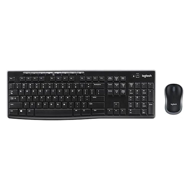 MK270 Wireless Keyboard and Mouse Combo