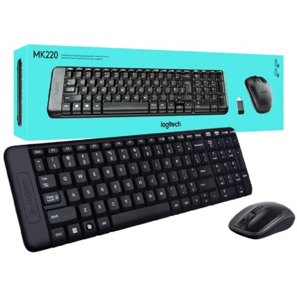 کیبورد و ماوس بی‌سیم لاجیتک مدل MK220