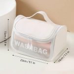 کیف لوازم آرایش زنانه مدل WASHBAG واش بگ صندوقی
