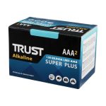 باتری نیم‌قلمی تراست مدل Alkaline Super Plus بسته 2 عددی ایتوک