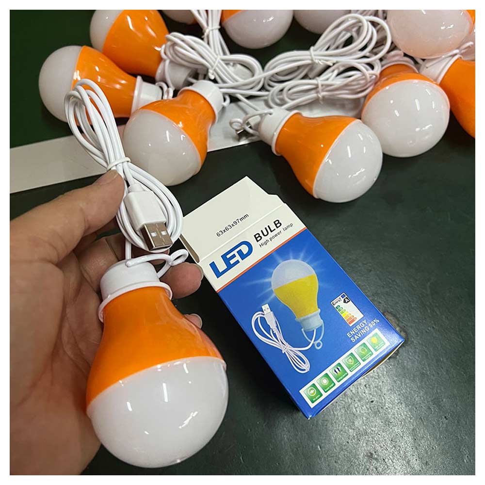 لامپ سیمی LED حبابی آویز دار USB ایتوک