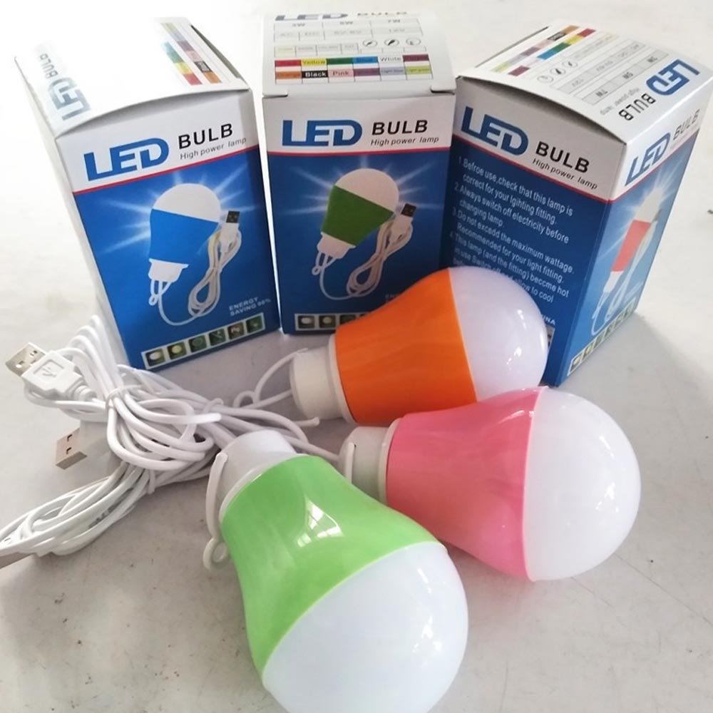 لامپ سیمی LED حبابی آویز دار USB ایتوک