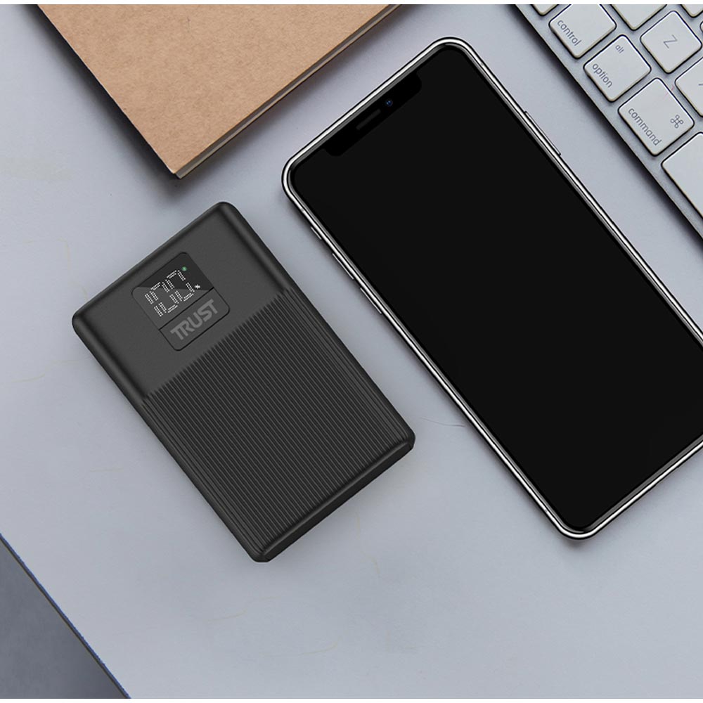 پاور بانک تراست مدل P265D ظرفیت 10000 میلی‌آمپر ساعت ایتوک