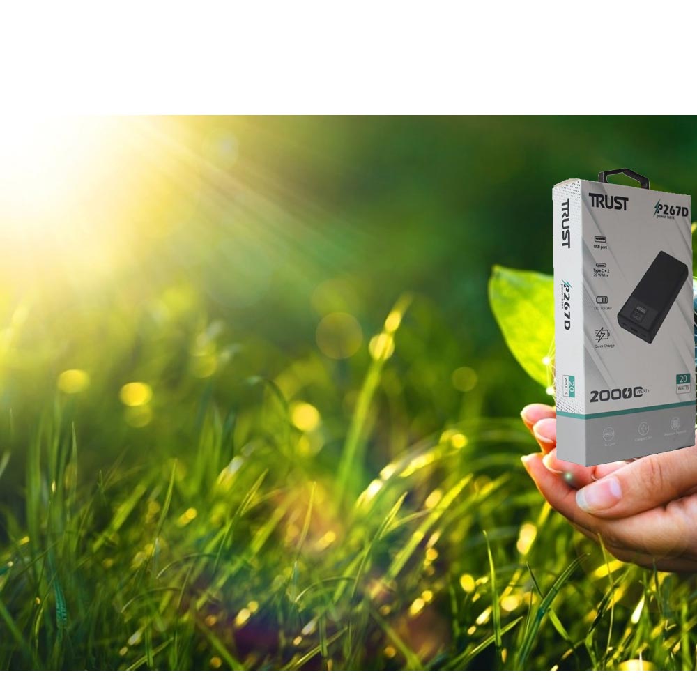 پاور بانک تراست مدل P267D ظرفیت 20000 میلی‌آمپر ساعت ایتوک