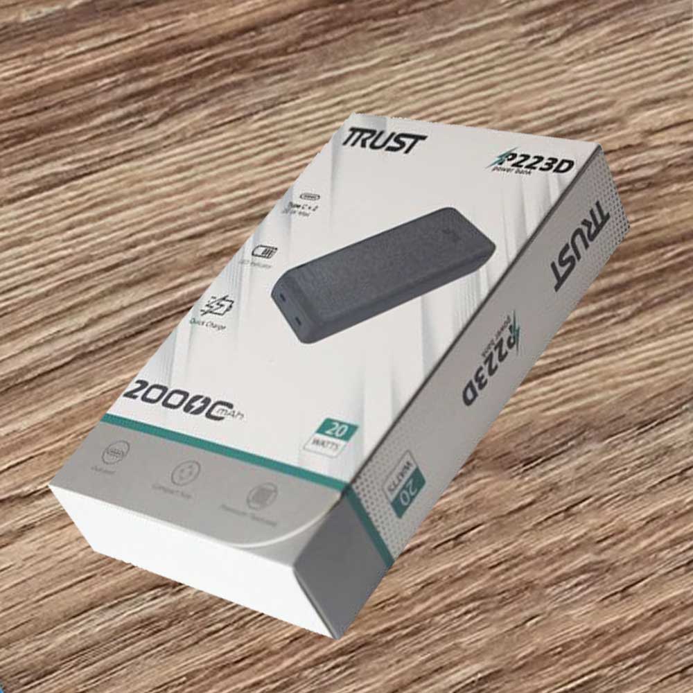 پاور بانک تراست مدل P223D ظرفیت 10000 میلی‌آمپر ساعت ایتوک